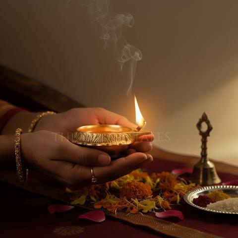 Brass Diya