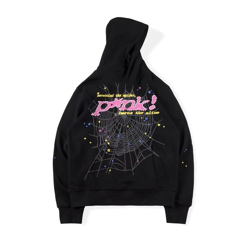 Spider Pink  Hoodie
