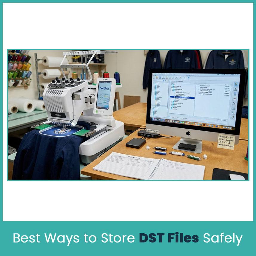 Best Ways to Store DST Files Safely