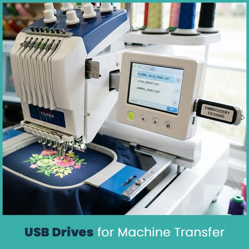 USB Drives for Machine Transfer