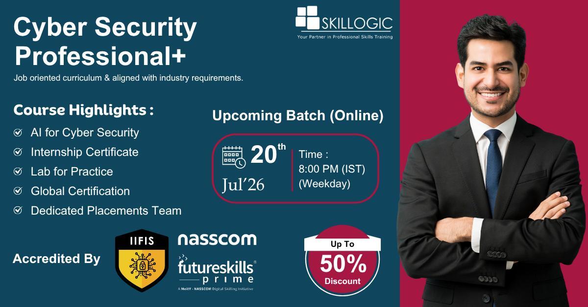Best Cyber Security Training Institute in Bhubaneswar by SKILLOGIC