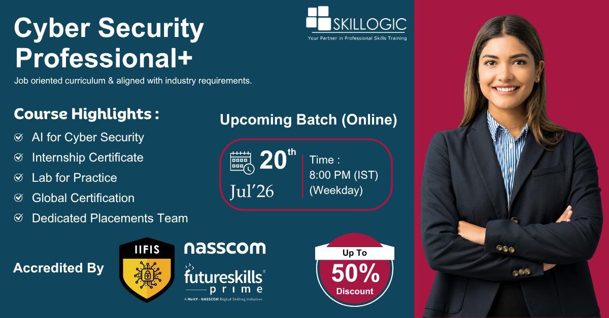 Best Cyber Security Training Institute in Dehradun by SKILLOGIC